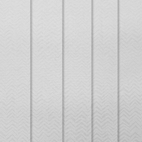 Lot de 5 lamelles Verticales Tamisantes 89mm motifs flèches pour store californien