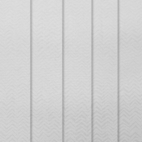 Lot de 5 lamelles Verticales Tamisantes 89mm motifs flèches pour store californien