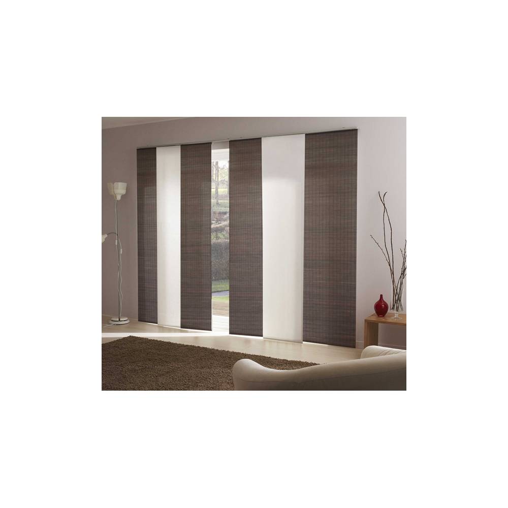 Store Panneau Japonais panneau japonais tamisant bois tiss 233 Store Panneau Japonais panneau japonais tamisant bois tiss 233