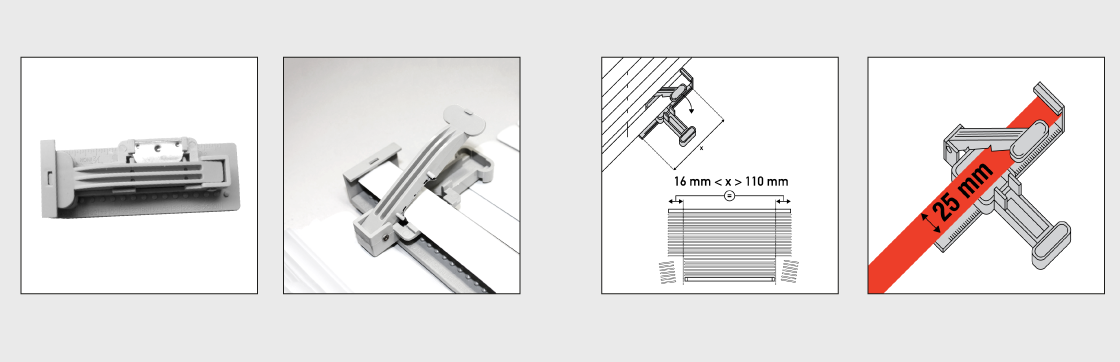 Accessoires pour venitien sans visser